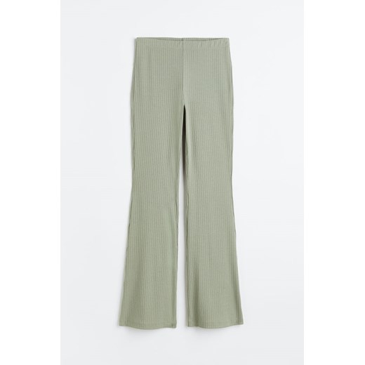 H & M - Rozszerzane legginsy - Zielony H & M Dostępne inne rozmiary H&M