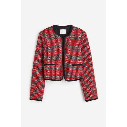 H & M - Jacke aus Strukturstoff - Rot - Damen H & M S H&M
