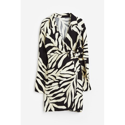H & M - MAMA Kopertowa szmizjerka - Czarny H & M S H&M