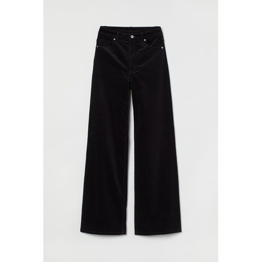 H & M - Cordhose - Schwarz - Damen H & M 34 H&M