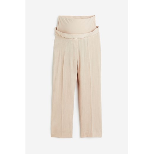 H & M - MAMA Gecrinkelte Hose - Beige - Damen H & M M H&M