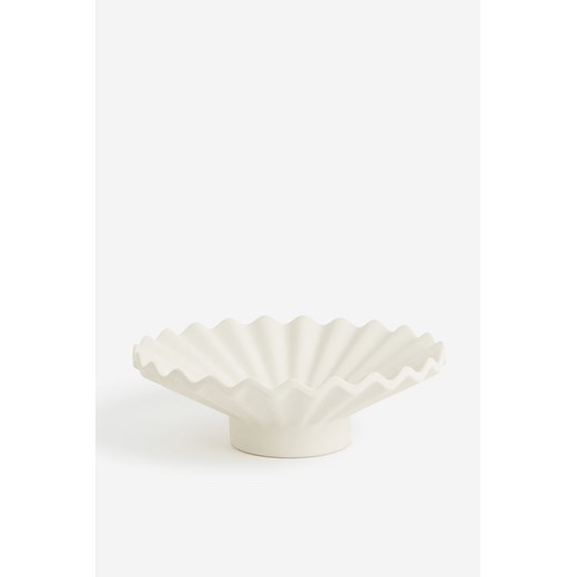 H & M - Duża taca z kamionki - Biały H & M One Size H&M