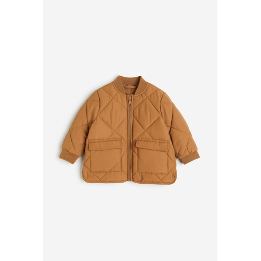 H & M - Pikowana kurtka - Beżowy H & M 68 (4-6M) H&M