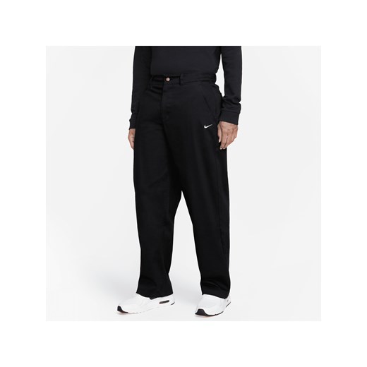 Męskie spodnie chino Nike Life - Czerń ze sklepu Nike poland w kategorii Spodnie męskie - zdjęcie 161519679