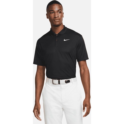 Męska koszulka polo do golfa Nike Dri-FIT Victory - Czerń Nike S Nike poland