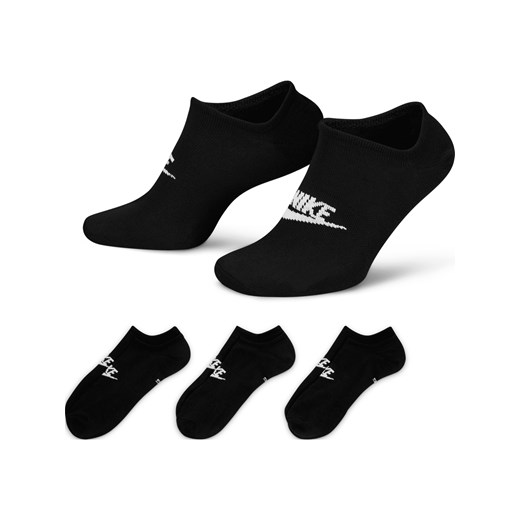 Stopki Nike Sportswear Everyday Essential (3 pary) - Czerń ze sklepu Nike poland w kategorii Skarpetki męskie - zdjęcie 161519837