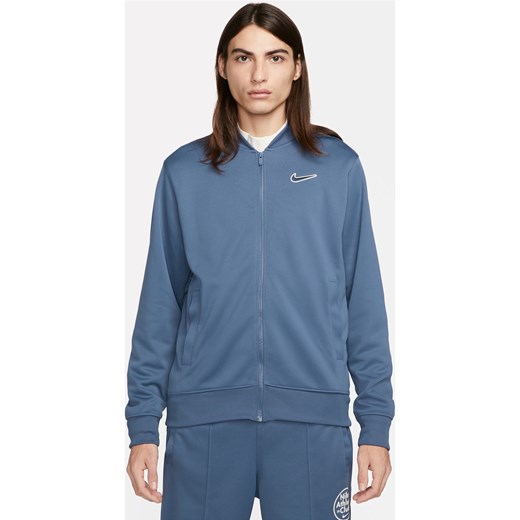 Męska kurtka typu bomberka Nike Sportswear - Niebieski ze sklepu Nike poland w kategorii Kurtki męskie - zdjęcie 161521309