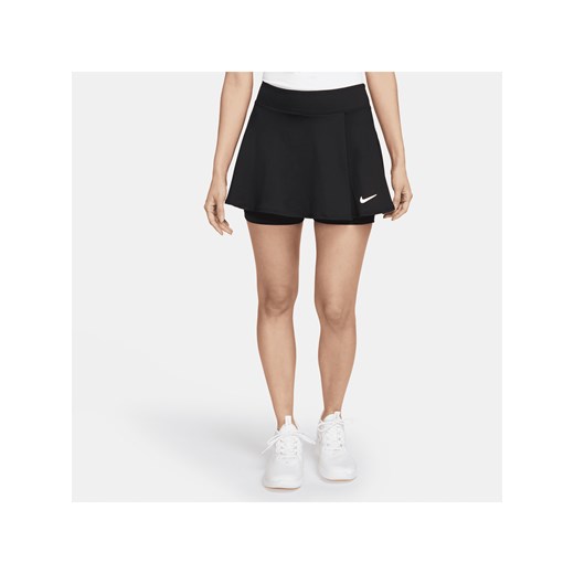 Damska spódniczka z falbanami NikeCourt Dri-FIT Victory - Czerń ze sklepu Nike poland w kategorii Spódnice - zdjęcie 161521319