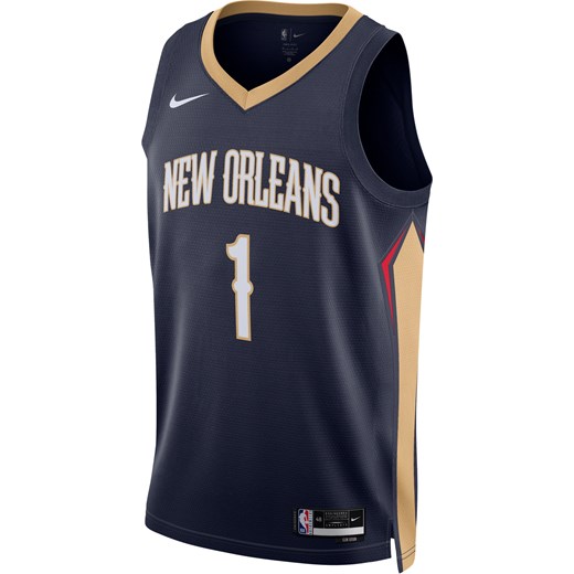 Koszulka męska Nike Dri-FIT NBA Swingman New Orleans Pelicans Icon Edition 2022/23 - Niebieski ze sklepu Nike poland w kategorii T-shirty męskie - zdjęcie 161521806