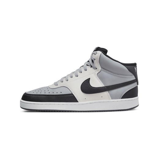 Buty męskie Nike Court Vision Mid Next Nature - Szary Nike 45.5 Nike poland