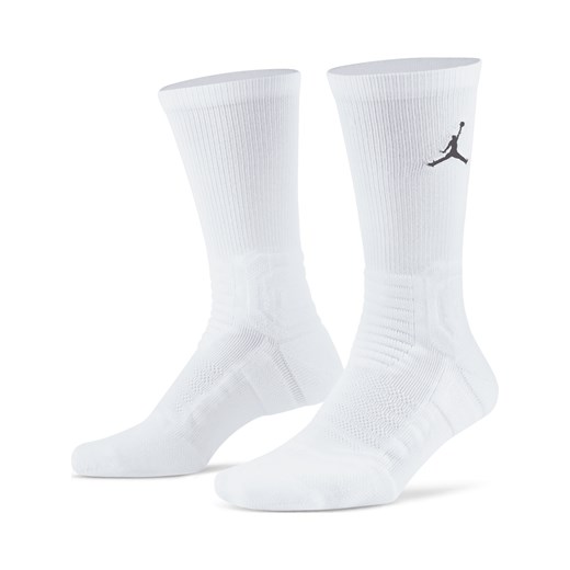 Klasyczne skarpety do koszykówki Jordan Flight - Biel ze sklepu Nike poland w kategorii Skarpetki męskie - zdjęcie 161522136