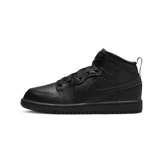 Buty dla małych dzieci Jordan 1 Mid - Czerń ze sklepu Nike poland w kategorii Buty sportowe dziecięce - zdjęcie 161522165