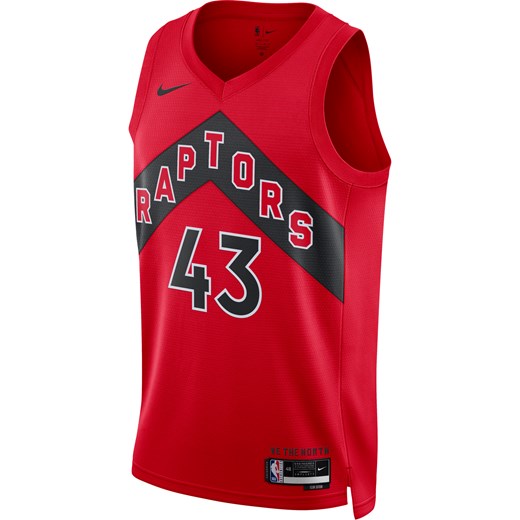 Koszulka męska Nike Dri-FIT NBA Swingman Toronto Raptors Icon Edition 2022/23 - Czerwony ze sklepu Nike poland w kategorii T-shirty męskie - zdjęcie 161522856