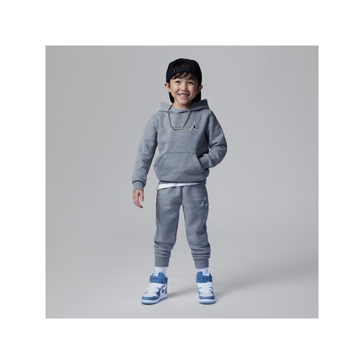 Zestaw bluza z kapturem i spodnie dla maluchów Jordan - Szary ze sklepu Nike poland w kategorii Dresy chłopięce - zdjęcie 161523567
