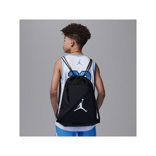 Worek gimnastyczny Jordan Sport (8,25 l) - Czerń ze sklepu Nike poland w kategorii Plecaki dla dzieci - zdjęcie 161523867