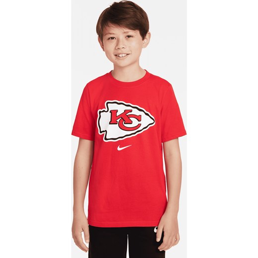 T-shirt dla dużych dzieci Nike (NFL Kansas City Chiefs) - Czerwony ze sklepu Nike poland w kategorii T-shirty chłopięce - zdjęcie 161524267