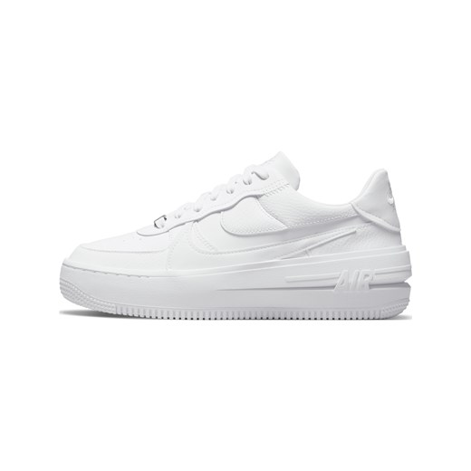 Buty sportowe damskie Nike air force płaskie białe 