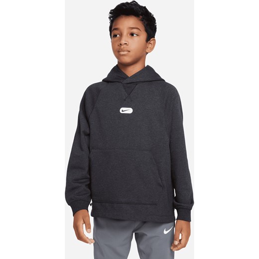 Dzianinowa bluza treningowa z kapturem dla dużych dzieci (chłopców) Nike Dri-FIT Nike M Nike poland