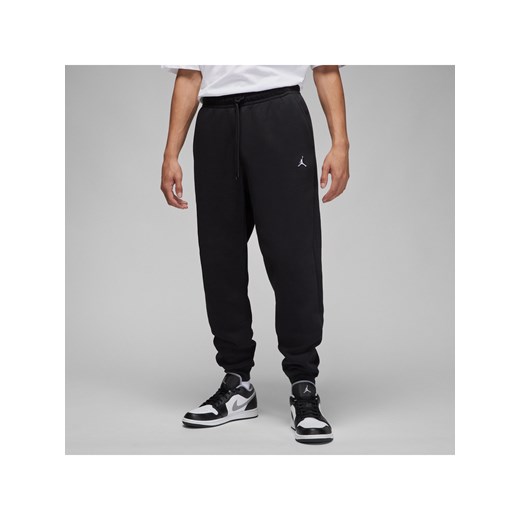 Spodnie męskie Jordan Brooklyn Fleece - Czerń ze sklepu Nike poland w kategorii Spodnie męskie - zdjęcie 161525087