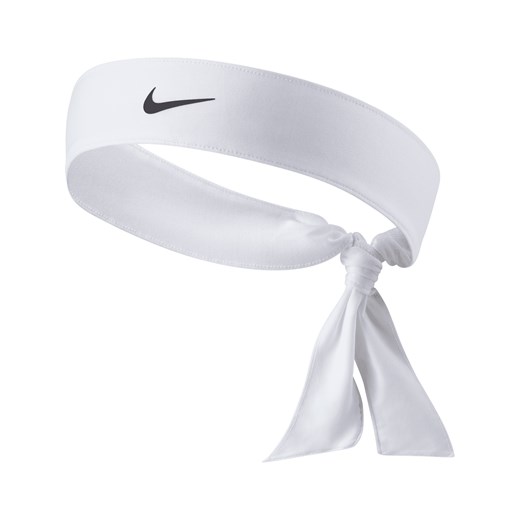 Opaska na głowę do tenisa NikeCourt - Biel ze sklepu Nike poland w kategorii Opaski damskie - zdjęcie 161526116