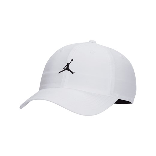 Regulowana czapka o nieusztywnianej strukturze Jordan Club Cap - Biel ze sklepu Nike poland w kategorii Czapki z daszkiem męskie - zdjęcie 161526415