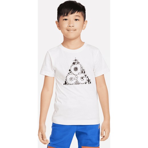 T-shirt dla małych dzieci Nike ACG - Biel ze sklepu Nike poland w kategorii T-shirty chłopięce - zdjęcie 161526496