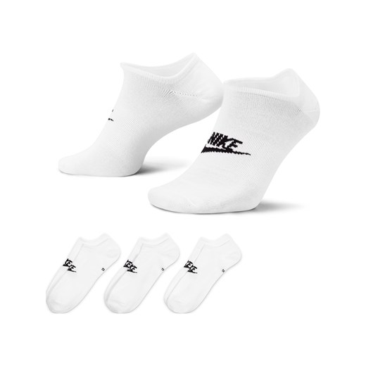 Stopki Nike Sportswear Everyday Essential (3 pary) - Biel ze sklepu Nike poland w kategorii Skarpetki męskie - zdjęcie 161526716