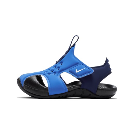 Sandały dla niemowląt i maluchów Nike Sunray Protect 2 - Niebieski ze sklepu Nike poland w kategorii Sandały dziecięce - zdjęcie 161527547