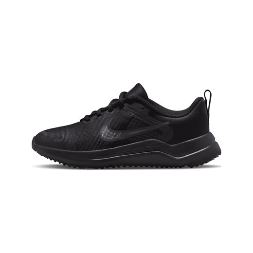 Nike buty sportowe dziecięce czarne sznurowane 