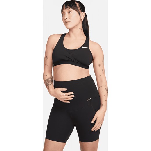 Damskie ciążowe kolarki z wysokim stanem i kieszeniami zapewniające delikatne Nike L Nike poland