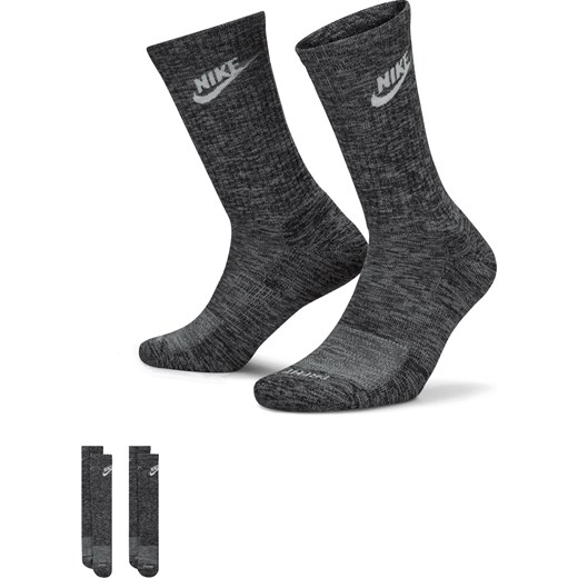Klasyczne skarpety z amortyzacją Nike Everyday Plus - Czerń ze sklepu Nike poland w kategorii Skarpetki męskie - zdjęcie 161527715