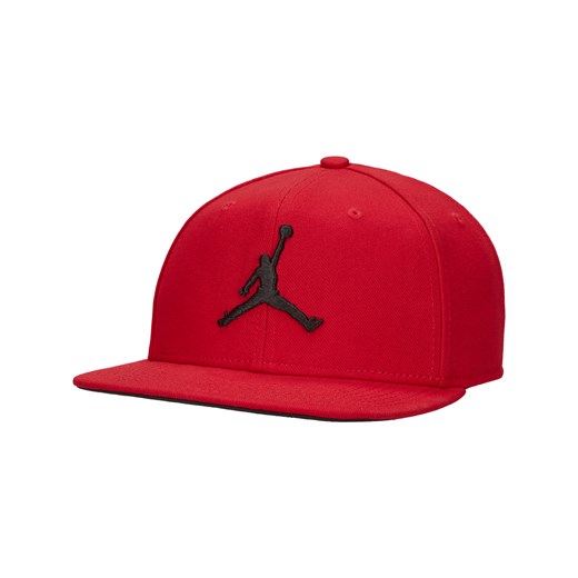 Regulowana czapka Jordan Pro Cap - Czerwony ze sklepu Nike poland w kategorii Czapki z daszkiem męskie - zdjęcie 161527998
