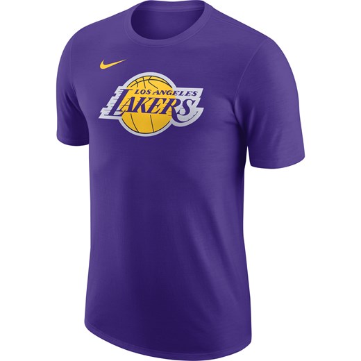 T-shirt męski Nike NBA Los Angeles Lakers Essential - Fiolet ze sklepu Nike poland w kategorii T-shirty męskie - zdjęcie 161528119