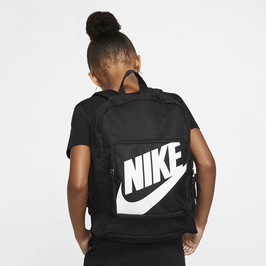 Plecak dziecięcy Nike Classic (16 l) - Czerń ze sklepu Nike poland w kategorii Plecaki dla dzieci - zdjęcie 161529956
