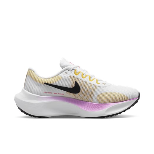 Damskie buty do biegania po asfalcie Nike Zoom Fly 5 - Biel Nike 36 Nike poland