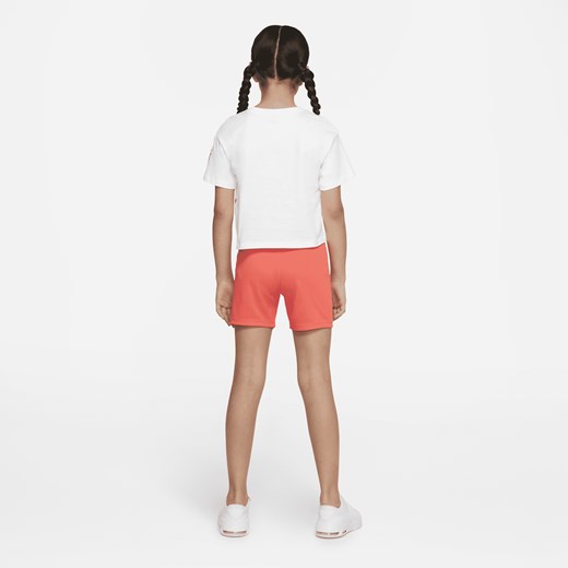 Zestaw T-shirt i spodenki z siateczki dla małych dzieci Nike - Czerwony Nike 4 Nike poland