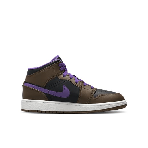 Buty dla dużych dzieci Air Jordan 1 Mid - Brązowy Jordan 35.5 Nike poland