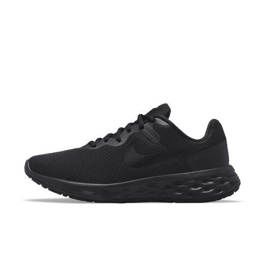 Buty sportowe damskie Nike dla biegaczy revolution na wiosnę sznurowane płaskie