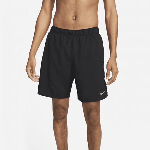 Męskie spodenki do biegania 2 w 1 Dri-FIT Nike Challenger 18 cm - Czerń Nike XL Nike poland