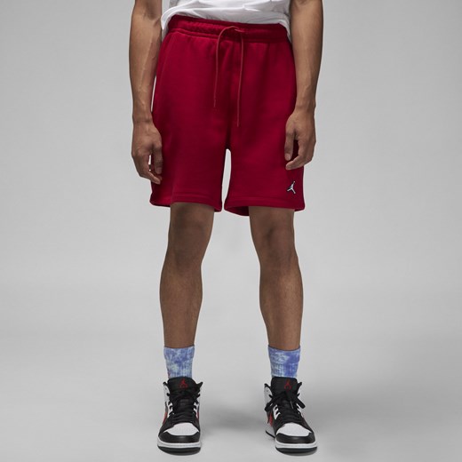 Spodenki męskie Jordan Brooklyn Fleece - Czerwony Jordan M Nike poland