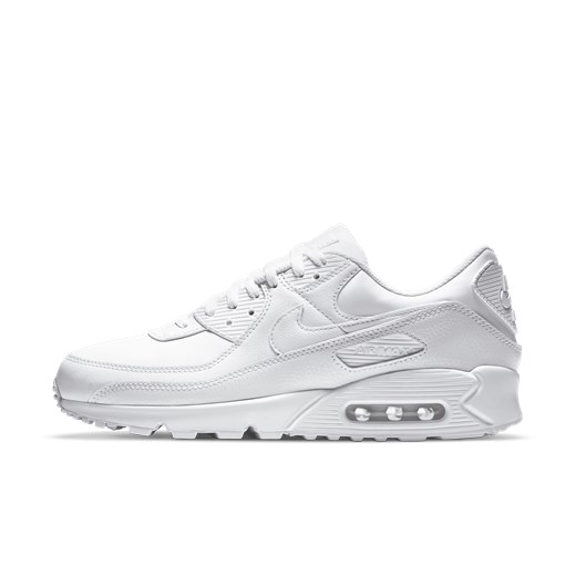 Buty sportowe męskie Nike na wiosnę białe z tworzywa sztucznego 