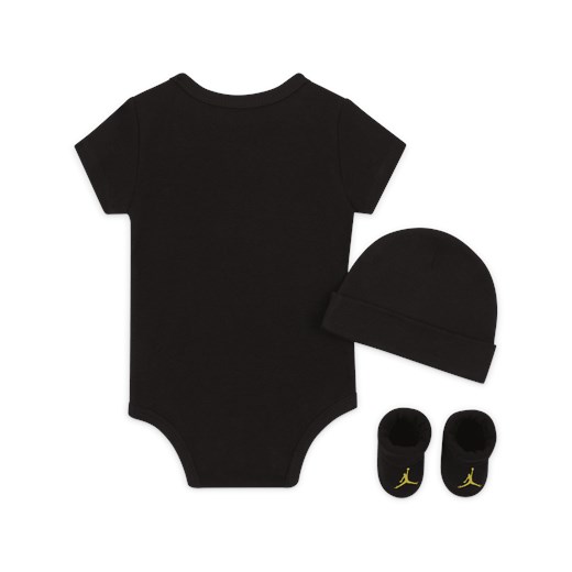 Zestaw body dla niemowląt (0–6 M) Paris Saint-Germain Bodysuit Box Set - Czerń Nike 0-6M okazyjna cena Nike poland