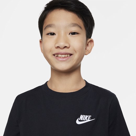 T-shirt chłopięce Nike z bawełny