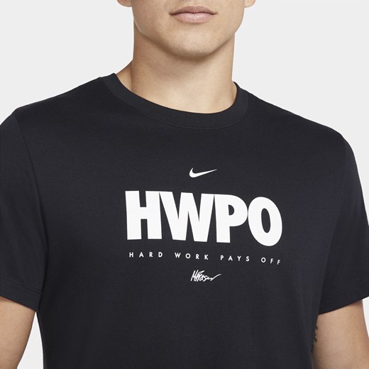 Męski T-shirt treningowy Nike Dri-FIT „HWPO” - Czerń Nike XXL Nike poland