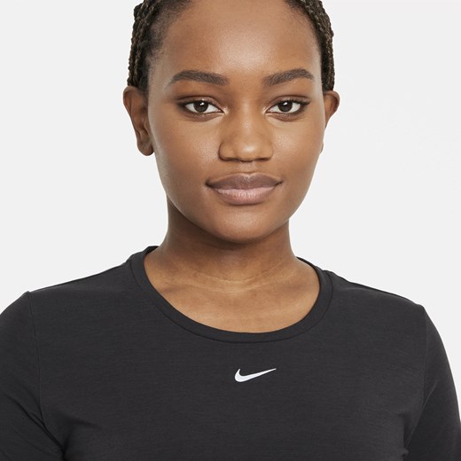 Damska koszulka z krótkim rękawem o standardowym kroju Nike Dri-FIT UV One Luxe Nike XS Nike poland
