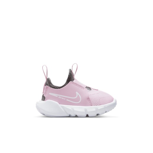 Nike buty sportowe dziecięce ze skóry różowe wiązane 