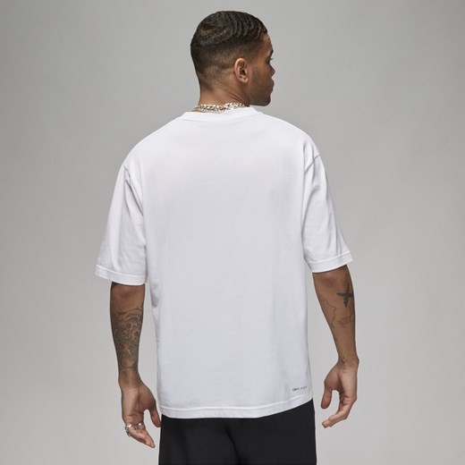 Męski T-shirt z nadrukiem Jordan Sport 85 - Biel Jordan L Nike poland