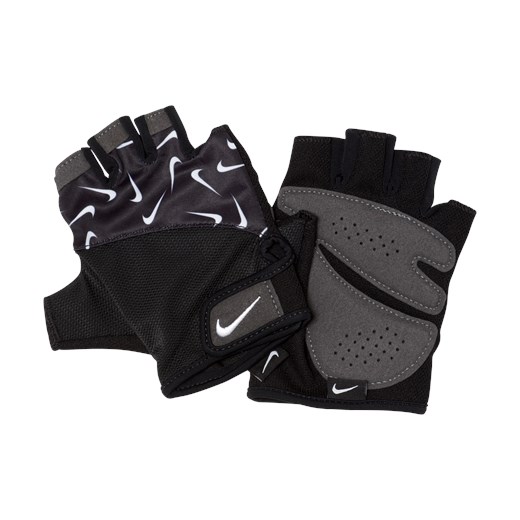 Damskie rękawice treningowe z nadrukiem Nike Gym Classic - Czerń Nike M Nike poland