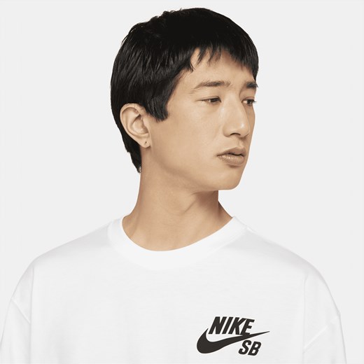 T-shirt do skateboardingu z logo Nike SB - Biel Nike L Nike poland