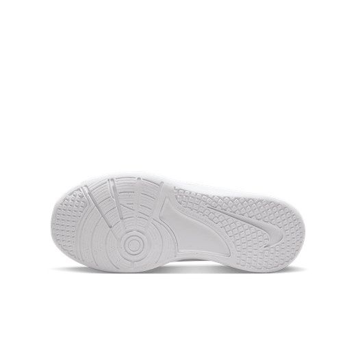 Buty sportowe damskie Nike na płaskiej podeszwie sznurowane z gumy 